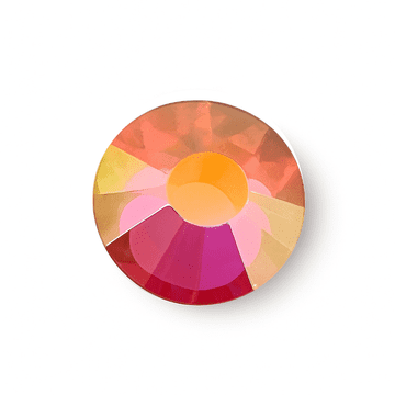 Light Pink AB, EIMASS® 7747 Range Hot Fix Flat Back Glass Crystals - Small Packs