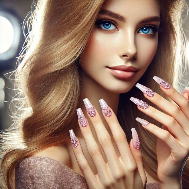 EIMASS Druzy Diamond Dust Nail Art Gems | Crushed Crystal Glitter for Nails