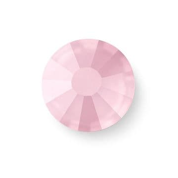Light Pink, EIMASS® 7747 Range Hot Fix Flat Back Glass Crystals - Small Packs