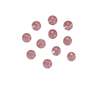 Light Pink, EIMASS® 7767 Range Flat Back Hot Fix Glass Rhinestones