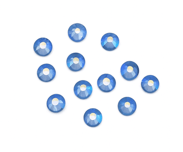 Light Sapphire AB, EIMASS® 7767 Range Flat Back Hot Fix Glass Rhinestones