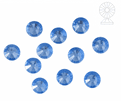 Light Sapphire, EIMASS® 7787 Grade A Flat-Back Non-Hot Fix Glass Crystals