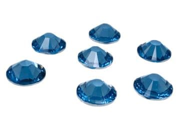 Light Sapphire, EIMASS® Resin Flat Back Non Hotfix Rhinestones