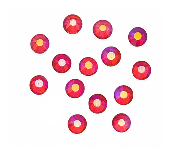 Light Siam AB, EIMASS® 7767 Range Flat Back Hot Fix Glass Rhinestones