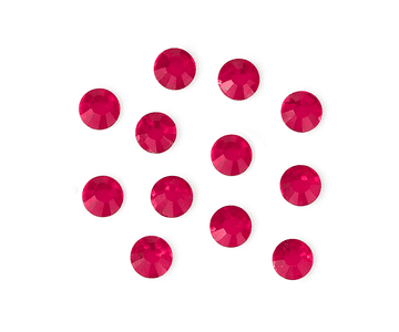 Magenta, EIMASS® 7747 Grade A Hotfix Flat Back Glass Crystals