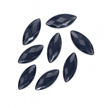 Montana, EIMASS® Acrylic Navette  Horse Eye Shaped Rhinestones