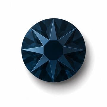 Montana Navy Blue Star Cut, EIMASS® 8878 Exquisite Non Hot Fix Flat Back Crystals
