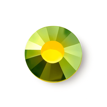 Olivine AB, EIMASS® 7787 Grade A Flat-Back Non-Hot Fix Glass Crystals (Small Packs)