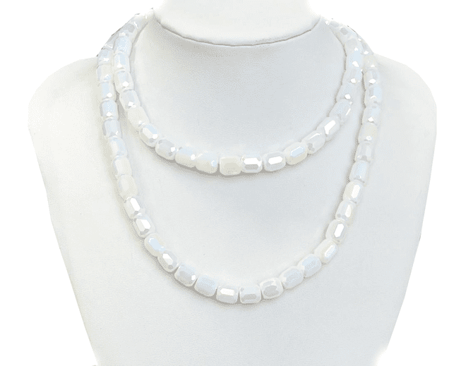 Opal Beads, EIMASS® Faceted Crystal Necklace Beads, Bracelet Beads #40