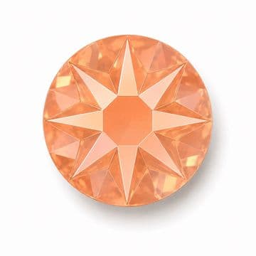 Peach Star Cut, EIMASS® 8878 Exquisite Non Hot Fix Flat Back Crystals, Global Brand