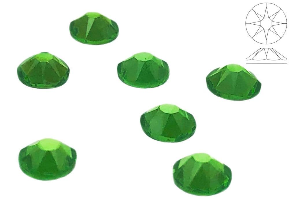 Amethyst AB Star Cut 8878 Exquisite Non Hot Fix Flat Back Crystals - Foto 4