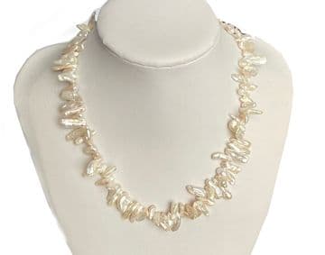 Real Oblong Pearls, EIMASS® Natural Precious Stones