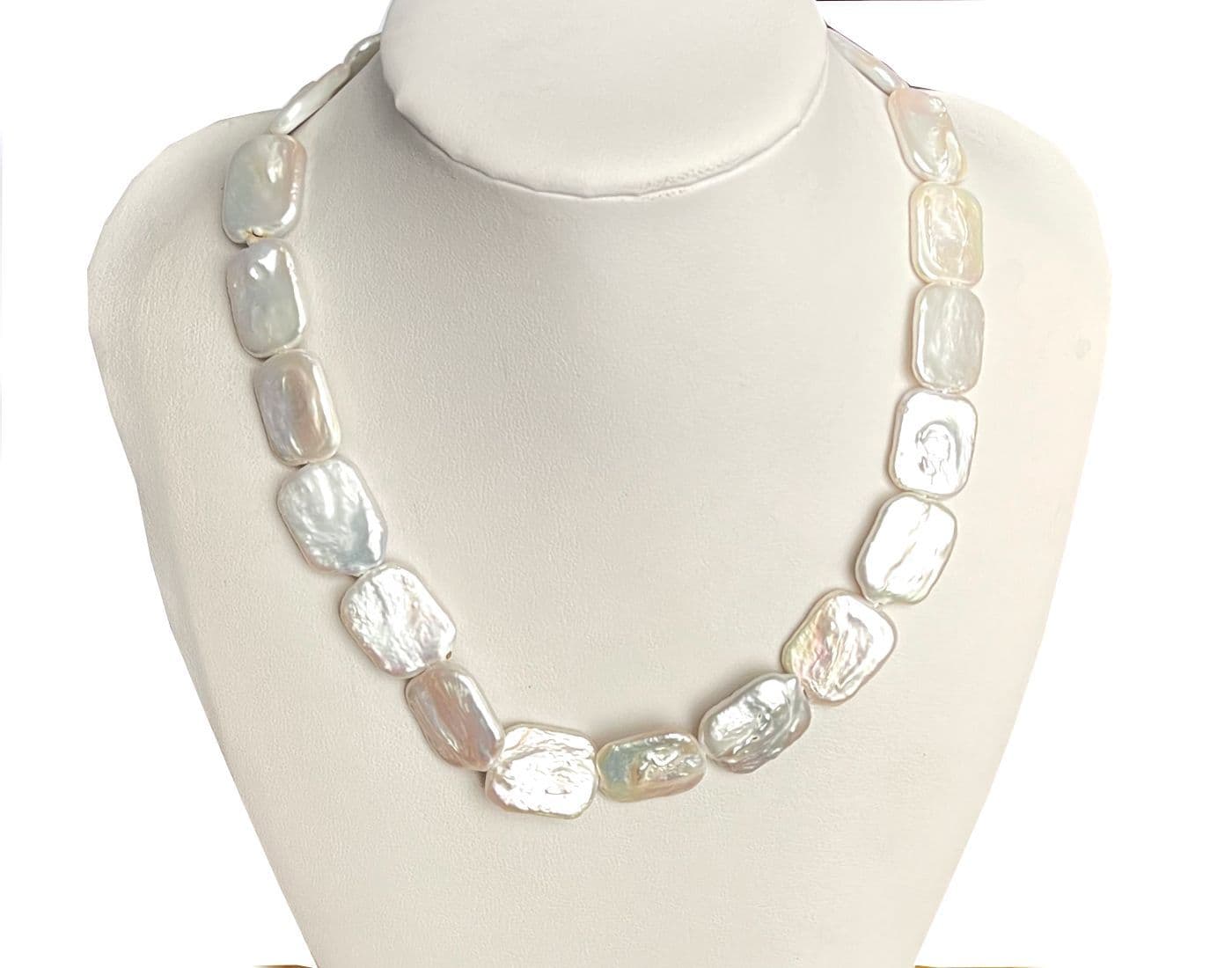 Real Rectangle Pearls EIMASS Natural Precious Stones
