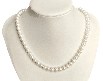 Real Round Pearls, EIMASS® Natural Precious Stones