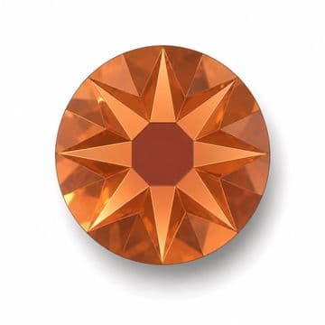 Rose Gold Star Cut, EIMASS® 8878 Exquisite Non Hot Fix Flat Back Crystal, Global Brand