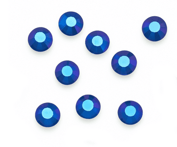 Sapphire AB, EIMASS® 7767 Range Flat Back Hot Fix Glass Rhinestones