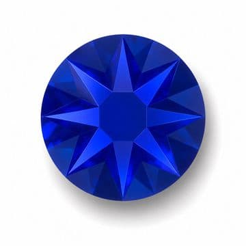 Sapphire Blue Star Cut, EIMASS® 8878 Exquisite Non Hot Fix Flat Back Crystals