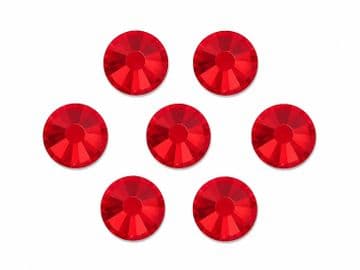 Siam Red, EIMASS® Resin Flat Back Non Hotfix Rhinestones