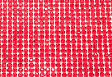Siam Red Hot Fix Rhinestone Mesh, EIMASS® Crystal Mesh, Rhinestone Transfer Sheet