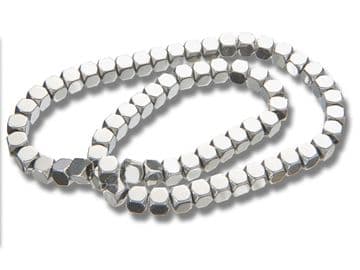 Silver Hematite, EIMASS® Semi-Precious Gemstone Beads