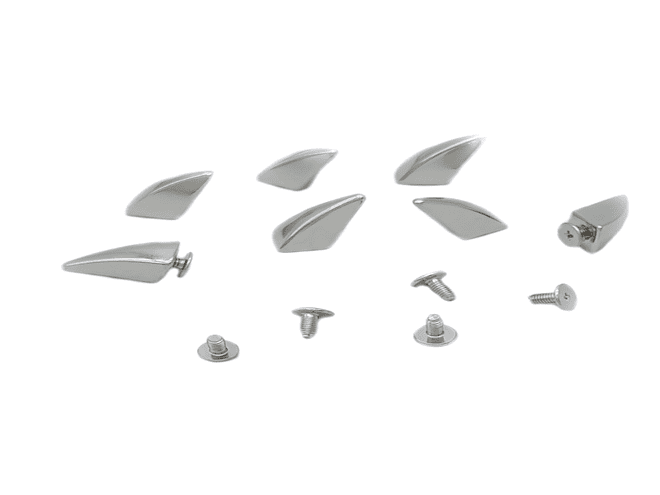 Silver Horn EIMASS Premium Screw-Back Rivet Studs for Costumes Shoes ...