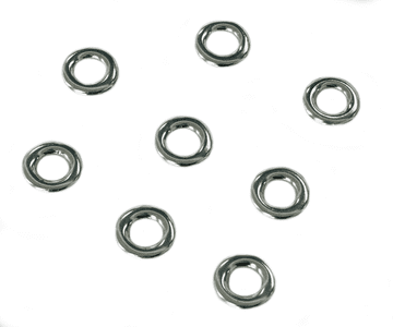 Silver Rings Hotfix Studs, EIMASS® Hotfix Flat Back Copper Studs - Embellish