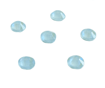 Sky AB Neon Crystals, EIMASS® 7787 Grade A Flat-Back Non-Hot Fix Glass Rhinestones