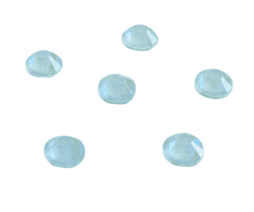 Sky AB Neon Crystals, EIMASS® 7787 Grade A Flat-Back Non-Hot Fix Glass Rhinestones (Small Packs) (1)