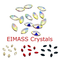 Small Sizes Navette Horse Eye Shape Crystals