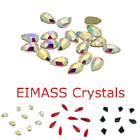 Small Sizes Teardrop Shape Non Hotfix