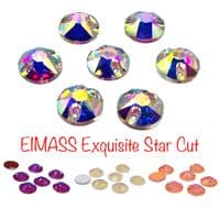 Star Cut Shape - EIMASS® 8868 Exquisite Range Sew on Glue on Crystals