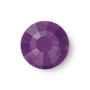 Tanzanite Purple, EIMASS® 7787 Grade A Flat-Back Non-Hot Fix Glass Crystals (Small Packs)