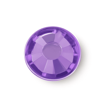 Violet, EIMASS® 7787 Grade A Flat-Back Non-Hot Fix Glass Crystals (Small Packs)