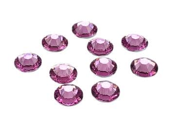 Violet, EIMASS® Resin Flat Back Non Hotfix Rhinestones