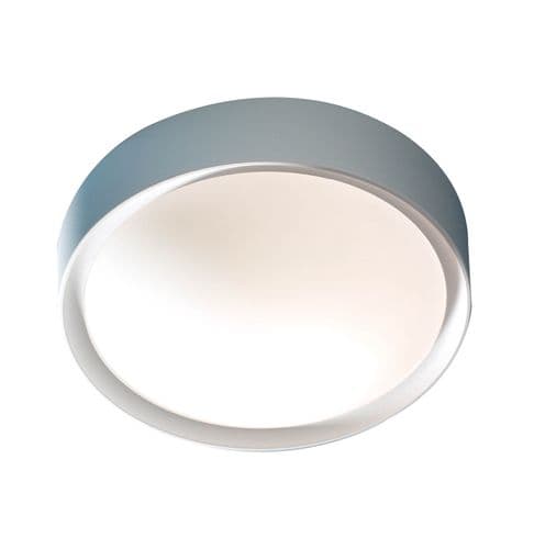 0.1) Beta Plastic IP44 Flush Ceiling Light (Class 2 Double Insulated) BXBET52 + 197416-17