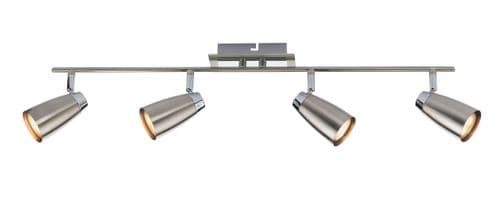 0.2) Loft 4lt Low Energy Bar Satin / Polished Chrome  (Class 2 Double Insulated) LOF8446
