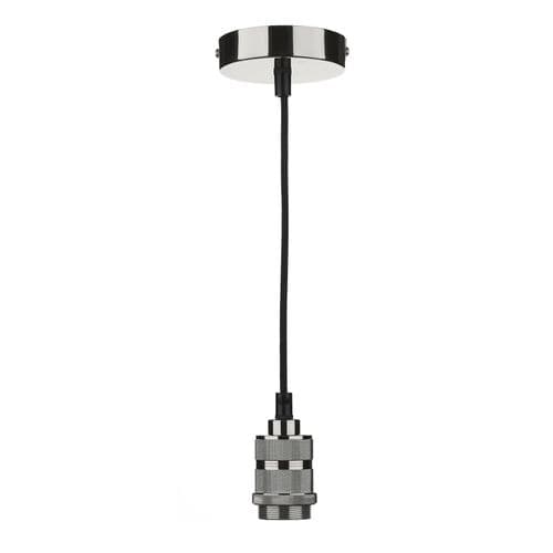 1 Light E27 Decorative Suspension Gun Metal