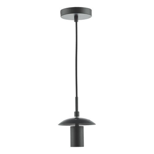 1 Light E27 Suspension Matt Black