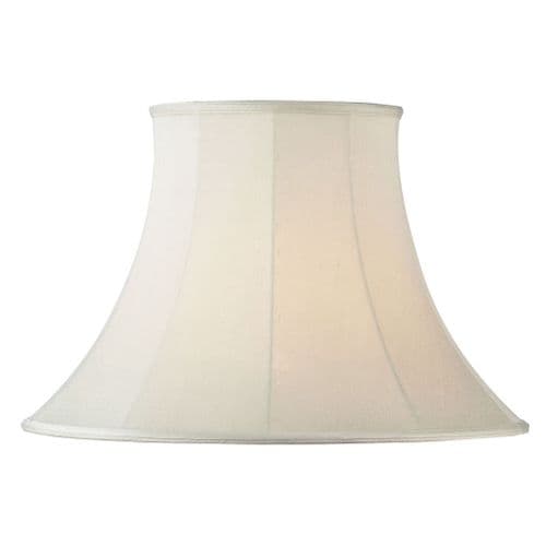 14" Cream Round Bell Shade CARRIE-14