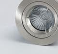 240V PREMIUM, Fire-rated LED downlight, Fixed + 5w LED GU10 (dimmable) 400 lumens (Double Insulated)