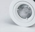 240V PREMIUM, Fire-rated LED downlight, Fixed + 5w LED GU10 (dimmable) 400 lumens (Double Insulated)