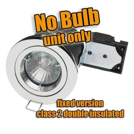 240V PREMIUM, Fire-rated LED downlight, Fixed, Unit only, Double Insulated