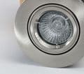 240V PREMIUM, Fire-rated LED downlight, Tilt + 5W LED GU10 (non-dim) 360 lumens (Double Insulated)