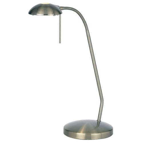 33W Touch Table Lamp Antique Brass BX656-TL-AN-17 (Class 2 Double Insulated)