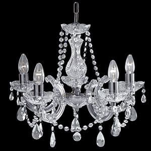 5 Light Marie Therese Crystal Fitting 399-5