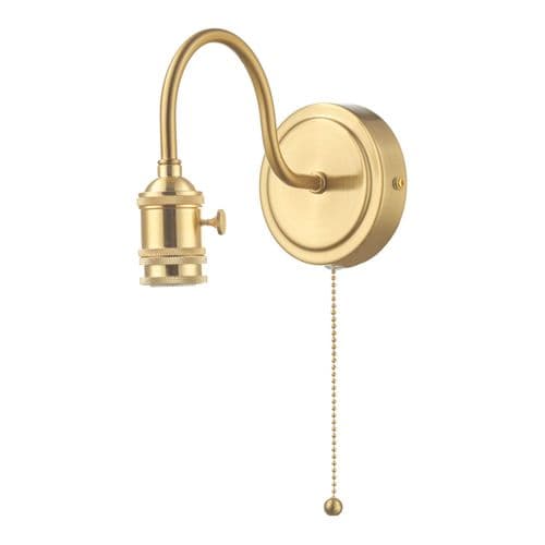 Accessory 1 Light Wall Light Brass Bracket Only, SPW0740