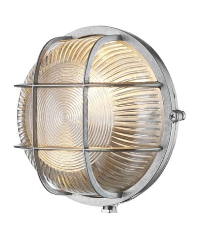 Admiral Round Flush Nickel IP64 ADM5038 (Hand made, 7-10 day Delivery)
