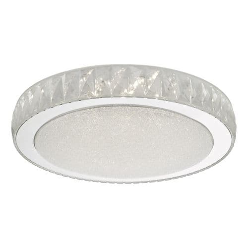 Akelia Flush Clear and Mirror Effect LED