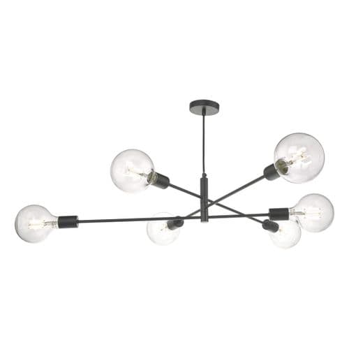 Alana 6lt Pendant Black (double insulated) ALA0622