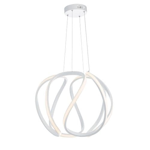 ALONSA PENDANT LARGE WHITE LED